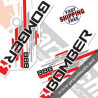 DECALS MARZOCCHI BOMBER 888 WHITE
