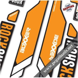 DECALS FORK ROCK SHOX BOXXER 2014B