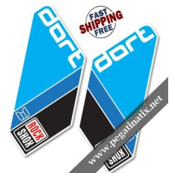 DECALS FORK ROCK SHOX DART