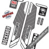FORK ROCK SHOX BRAIN 2014 STICKERS KIT BLACK FORKS