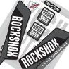 FORK ROCK SHOX RECON 2016 DECALS KIT BLACK FORKS