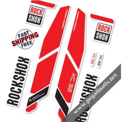 DECALS FORK ROCK SHOX RS XC 32