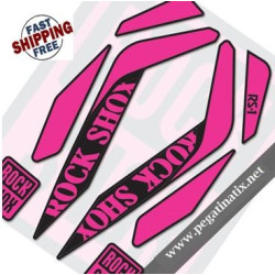 DECALS FORK ROCKSHOX RS-1 25TH LTD EDITION DECALS KITS