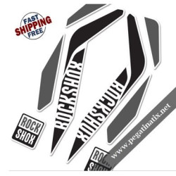 DECALS ROCKSHOX RS-1 STICKERS KIT FORKS