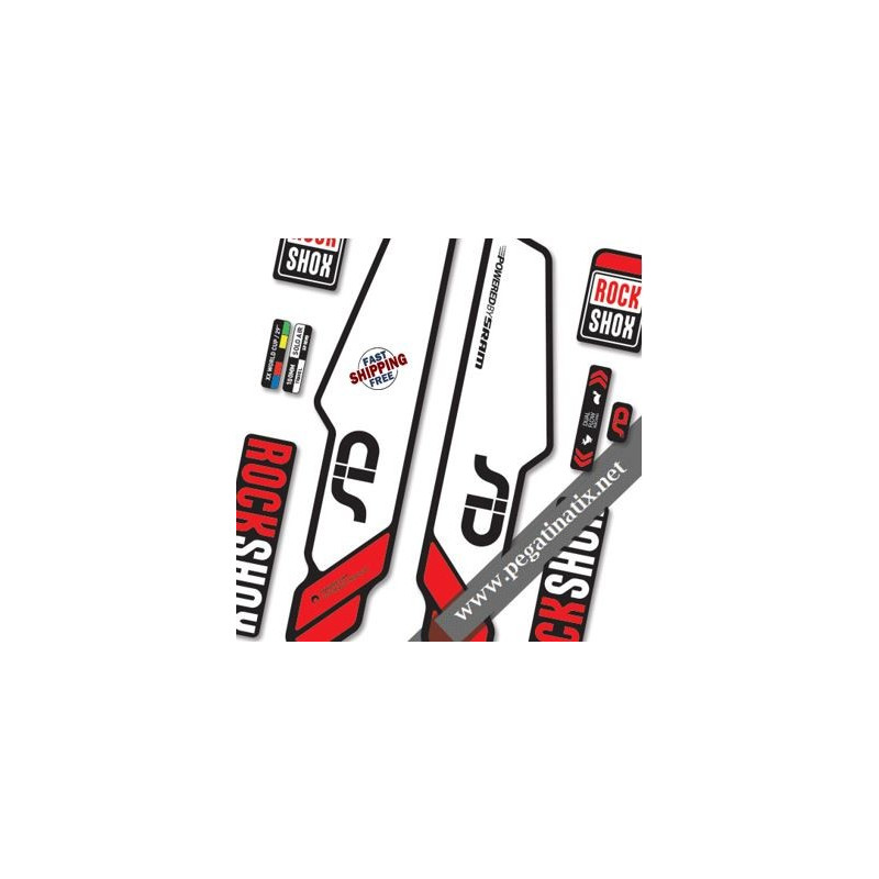 DECALS ROCKSHOX SID 2014 B V2