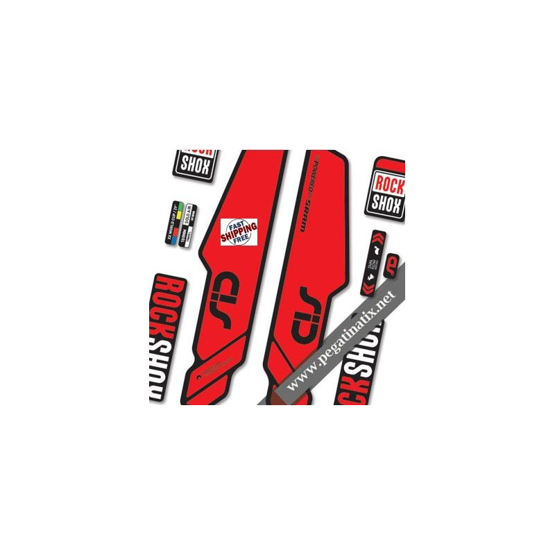DECALS ROCKSHOX SID 2014 B V3