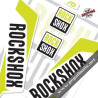 DECALS ROCKSHOX SID 2016 STICKERS KIT WHITE FORKS