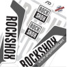DECALS ROCKSHOX SID 2016 STICKERS KIT WHITE FORKS