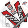 DECALS ROCKSHOX YARI 2017 BLACK FORK DECALS KIT