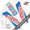 DECALS ROCKSHOX YARI 2017 WHITE FORK DECALS KIT