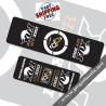 FOX DHX AIR 5 STICKERS KIT REAR SHOCKS
