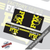 FOX FLOAT X STICKERS KIT REAR SHOCKS