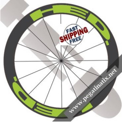 WHEEL RIMS HED JET 6 DECALS KIT