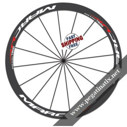 WHEEL RIMS MARCHISIO T800 DECALS KIT 50 mm