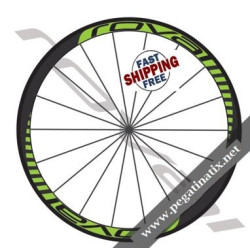 WHEEL RIMS ROVAL CARBON 40MM DECALS KIT