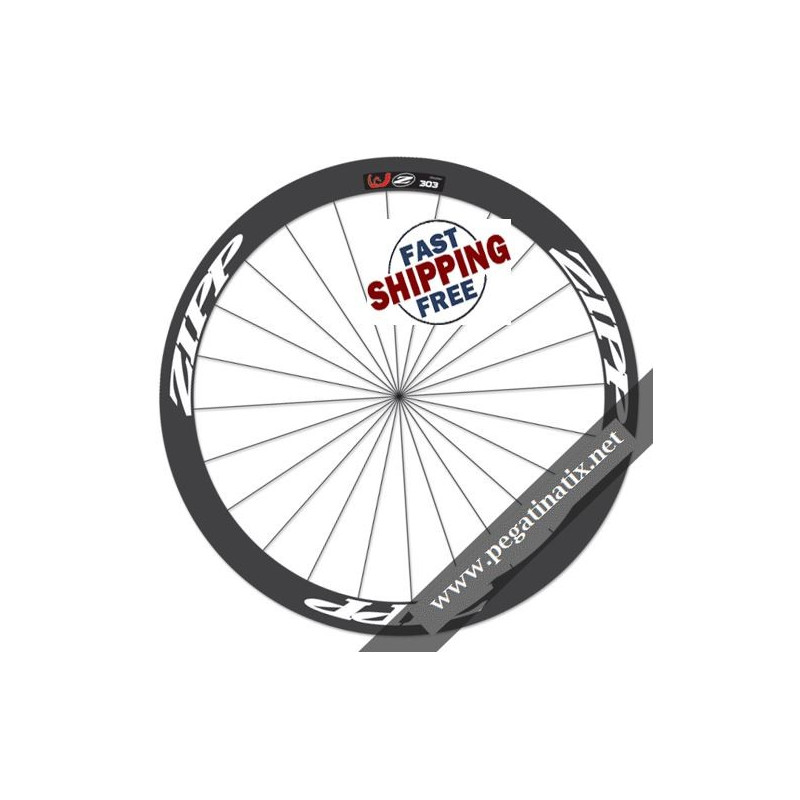 WHEEL RIMS ZIPP 303 DECALS KIT 