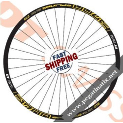 STICKERS WEEL DT SWISS E1700 SPLINE TWO STICKERS KIT