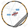 STICKERS WHEEL EASTON EA70 XCT DECALS KITS