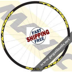 STICKERS WHEEL MAVIC CROSSRIDE 2016 STICKERS KIT