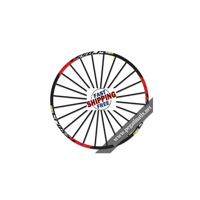 STICKERS WHEEL MAVIC CROSSRIDE 2016 STICKERS KIT