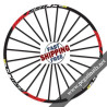 STICKERS WHEEL MAVIC CROSSRIDE 2016 STICKERS KIT