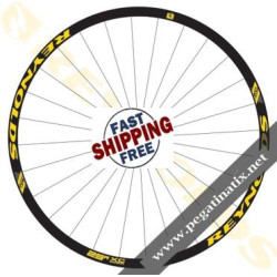 STICKERS WHEEL RIMS REYNOLDS 29 XC CARBON DECALS KIT