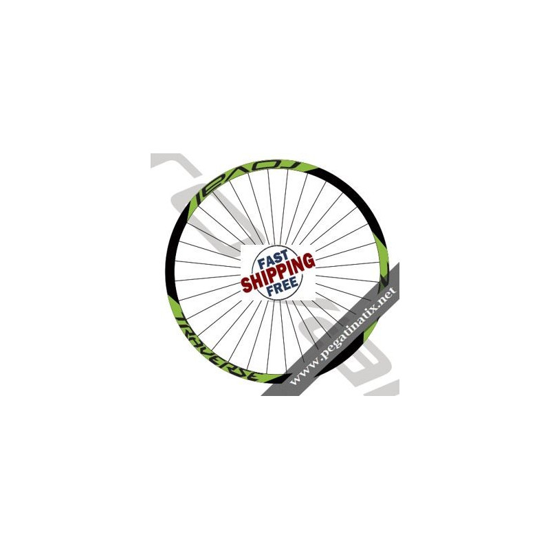 STICKERS WHEEL RIMS ROVAL TRAVERSE SL DECALS KIT