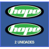 Sticker decal bike Hope