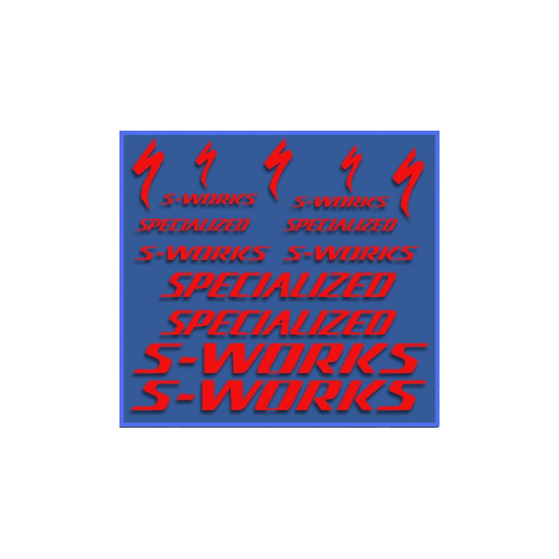 Sticker decal bike SPECIALIZED S-WORKS
