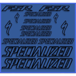 Sticker decal bike SPECIALIZED FSR
