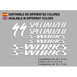 Sticker decal bike SPECIALIZED S-WORKS