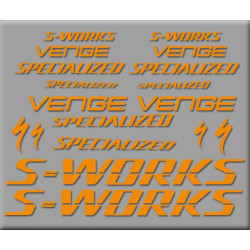 Sticker decal bike SPECIALIZED VENGE