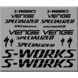 Sticker decal bike SPECIALIZED VENGE