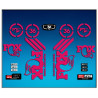Sticker decal FORK FOX FOX 36 AM60 