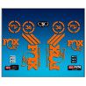 Sticker decal FORK FOX FOX 36 AM60 