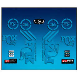 Sticker decal FORK FOX FOX 36 AM60 
