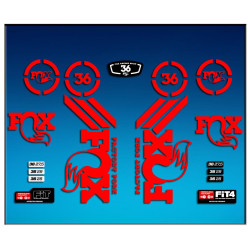 Sticker decal FORK FOX FOX 36 AM60 