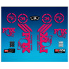 Sticker decal FORK FOX FOX 34 AM64