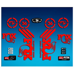 Sticker decal FORK FOX FOX 36 AM61 