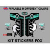 Sticker decal FORK FOX TALAS  