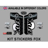 Sticker decal FORK FOX TALAS  