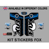 Sticker decal FORK FOX FLOAT 32  