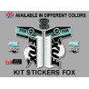 Sticker decal FORK FOX FLOAT 34