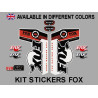 Sticker decal FORK FOX FLOAT TALAS 32