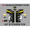 Sticker decal FORK FOX FLOAT TALAS 34