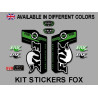 Sticker decal FORK FOX FLOAT TALAS 36