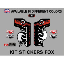 Sticker decal FORK FOX 40 SERIES