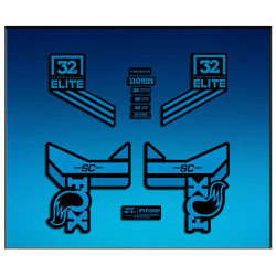Sticker decal FORK FOX 32 SC PERFORMANCE 2017 AM83 