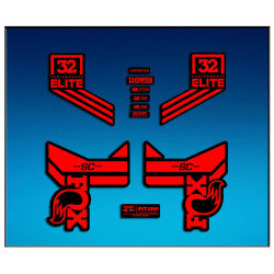 Sticker decal FORK FOX 32 SC PERFORMANCE 2017 AM83 