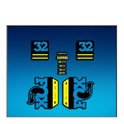Sticker decal FORK FOX 32 PERFORMANCE ELITE 2017 AM90
